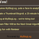 MyBlogLog releases JustForYou – Personalizes Your WordPress Blog